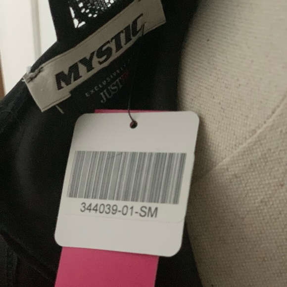 JUST FAB SMALL BLACK PEPLUM DRESS NEW w/tags. Back cutout and mesh details - Picture 14 of 16